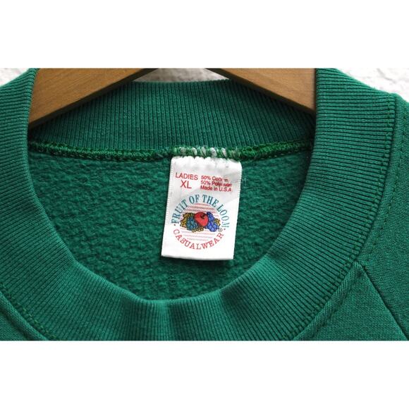 Vintage Looney Tunes Taz Christmas Sweatshirt XL - Picture 3 of 7